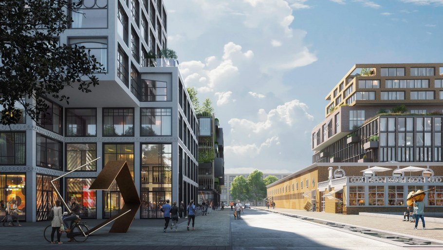 Экстерьер квартала