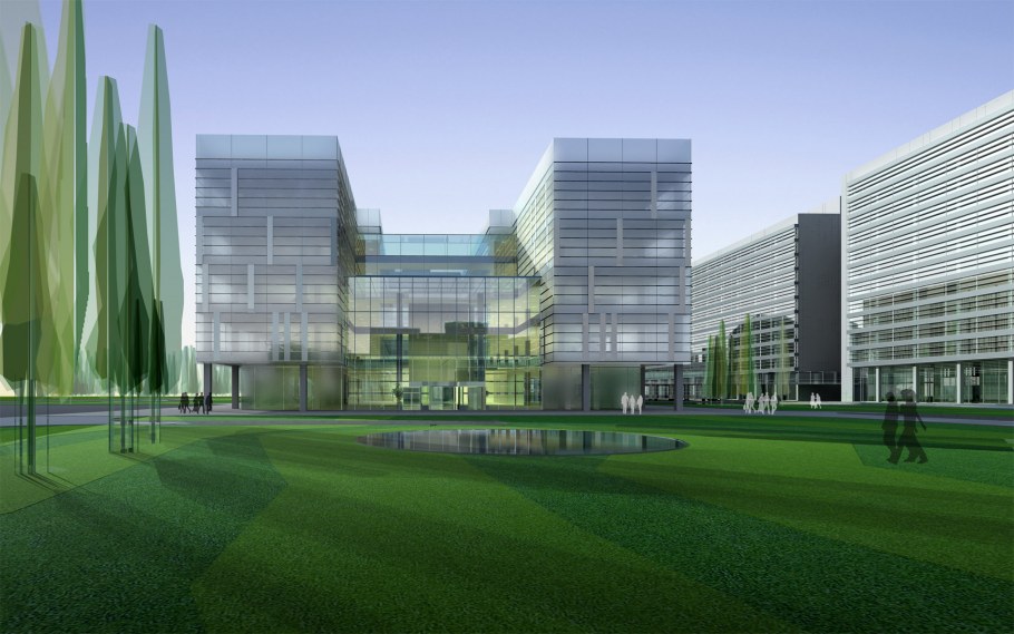 Визуализация здания