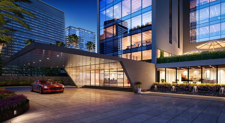 Moderna здание