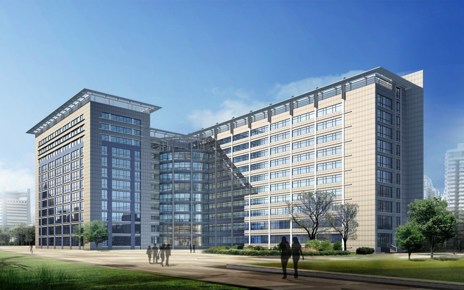 Многоэтажное офисное здание