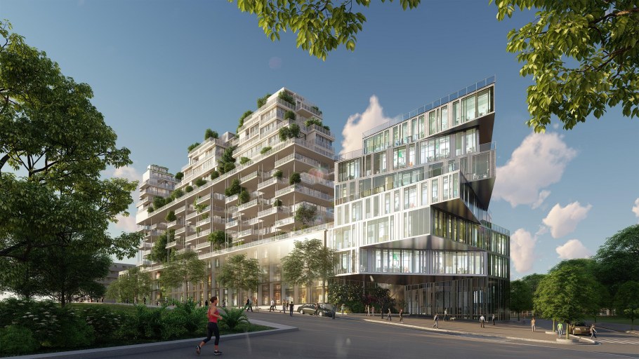 Визуализация Люмион жилой дом