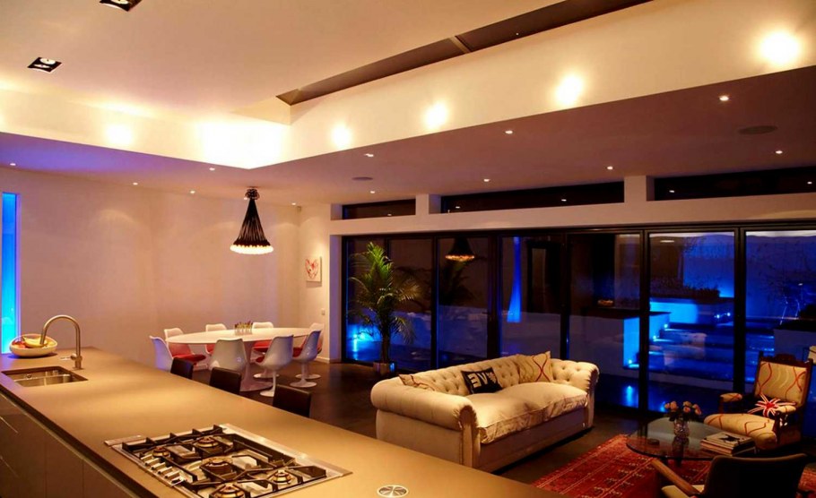 Искусственное освещение в интерьере