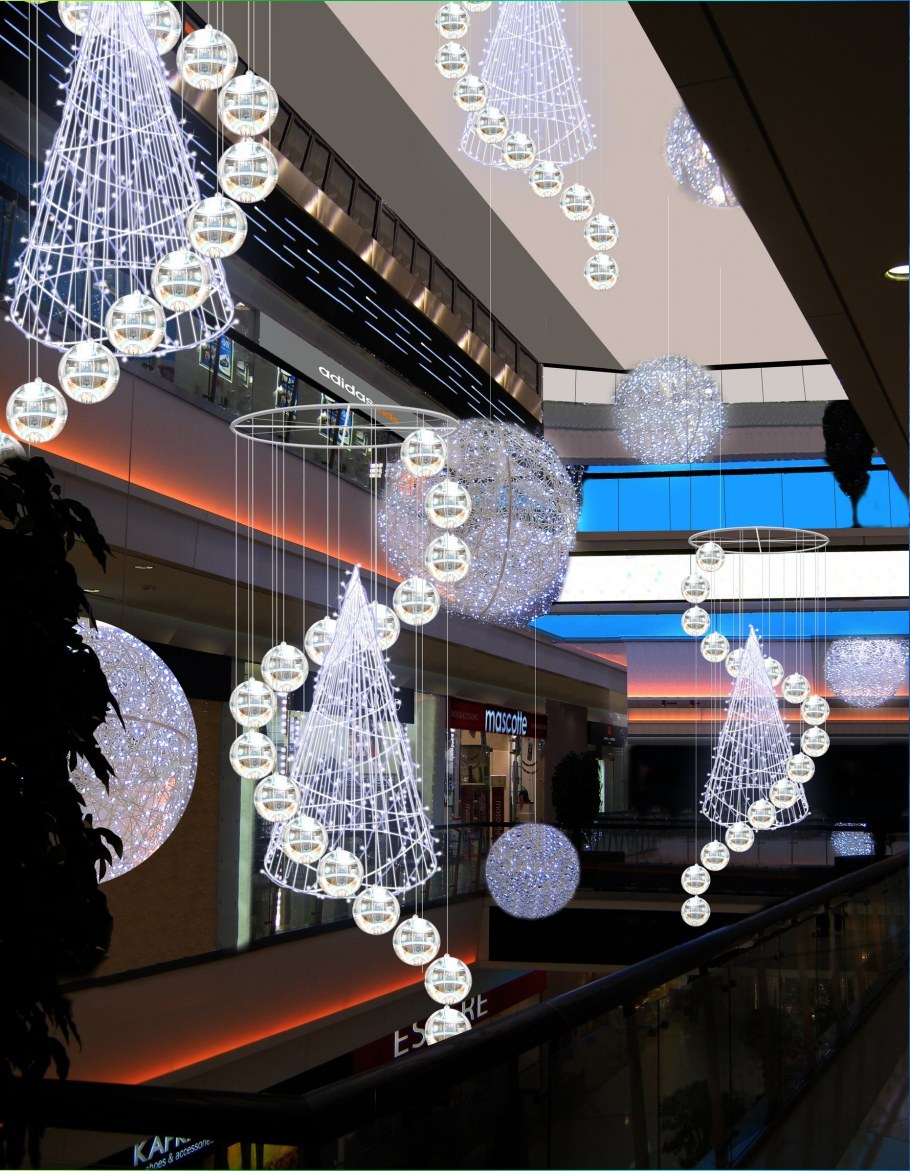 Украшение торгового зала