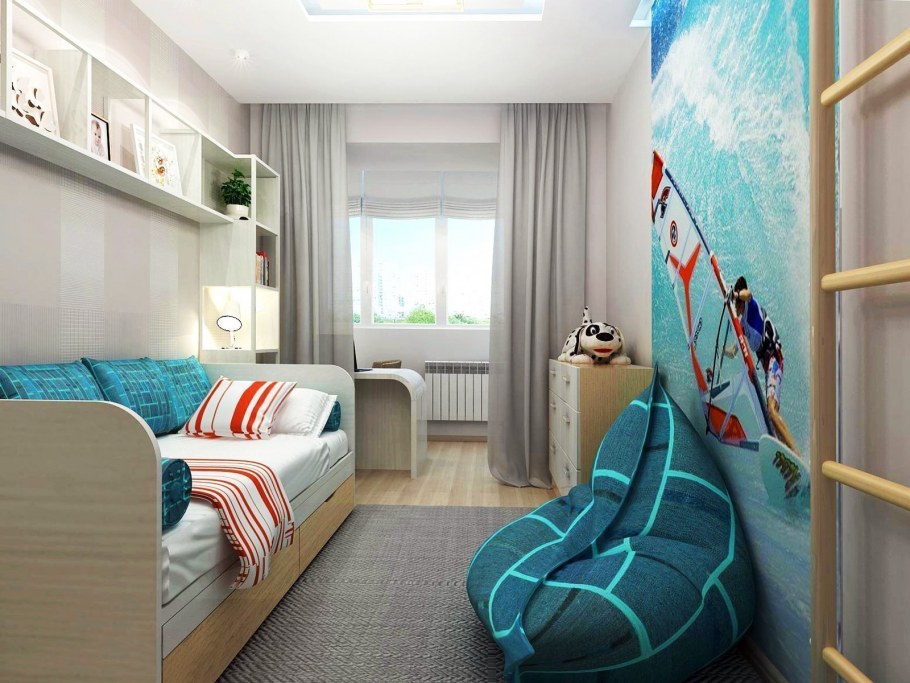 Люстра в подростковую комнату для мальчиков