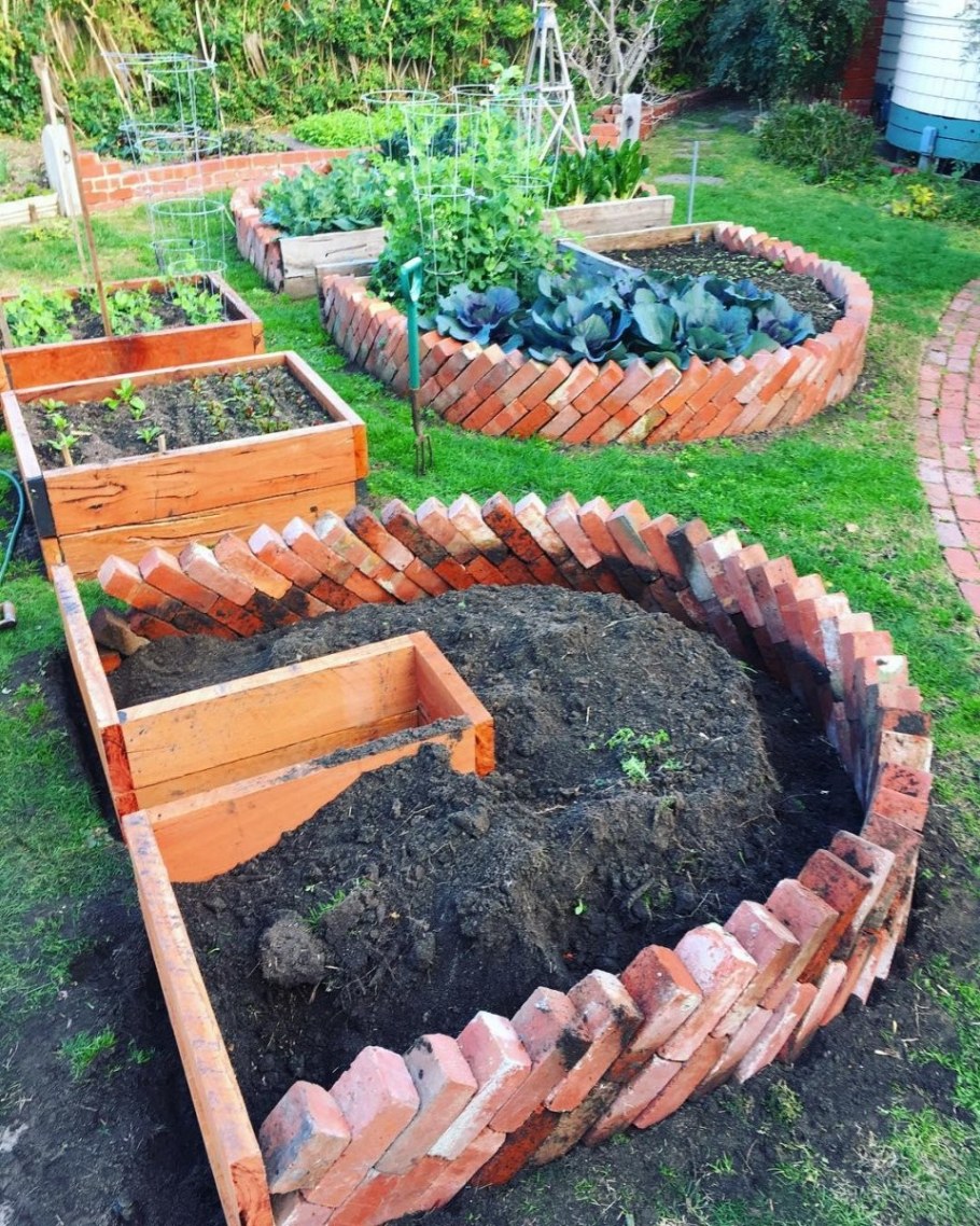 Клумбы из пластиковых бутылок