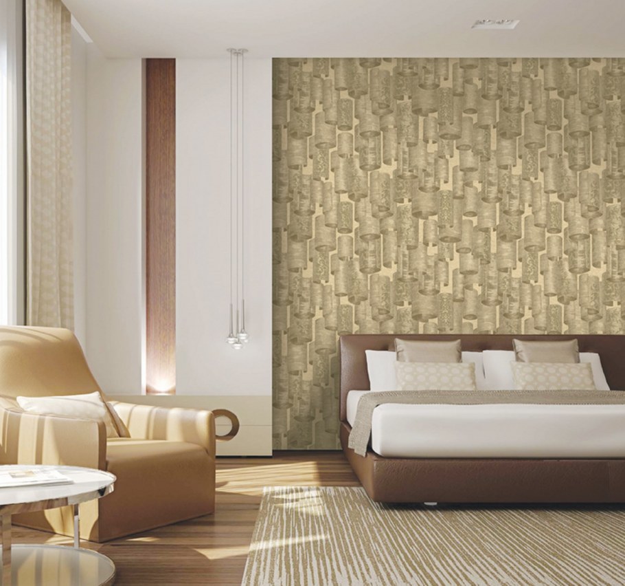 Корейские обои для стен в интерьере