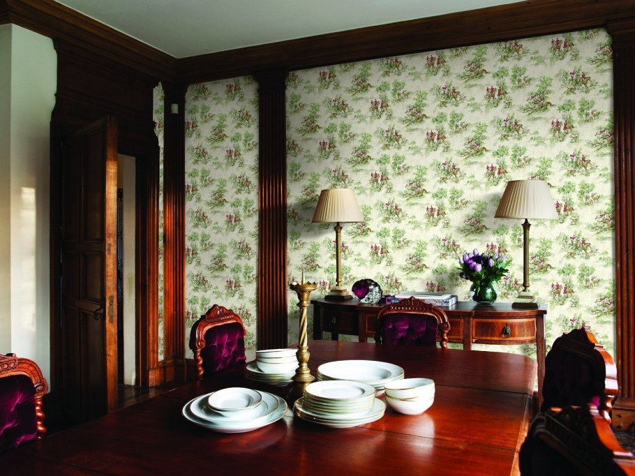 Корейские обои для стен в интерьере