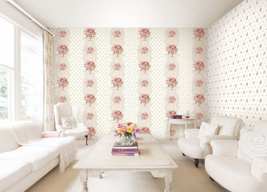 Корейские обои для стен в интерьере