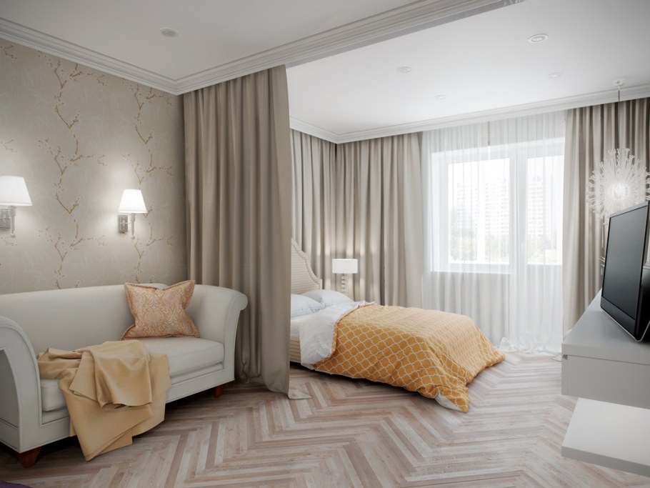 Интерьер в светлых тонах