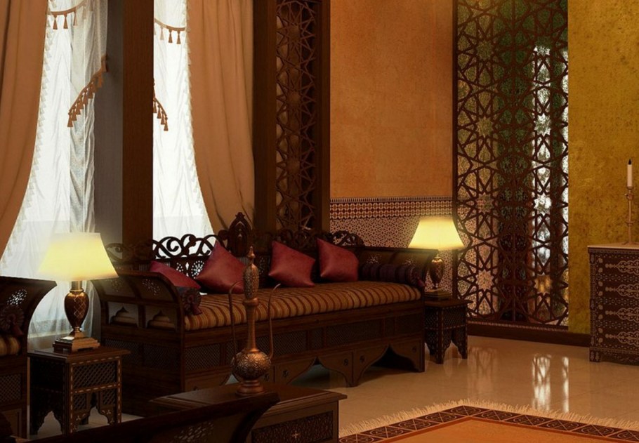 Орнамент Восточный интерьер Марокко