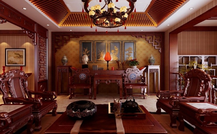 Китайский стиль в интерьере