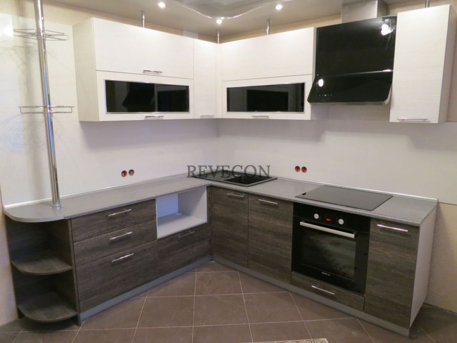 Дуб Азимут темный кухня