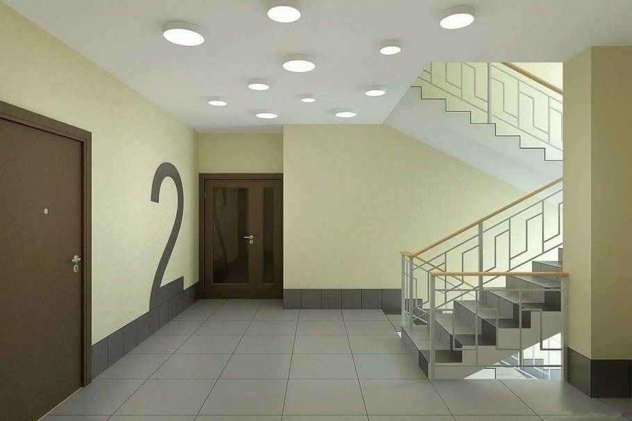 Красивый подъезд