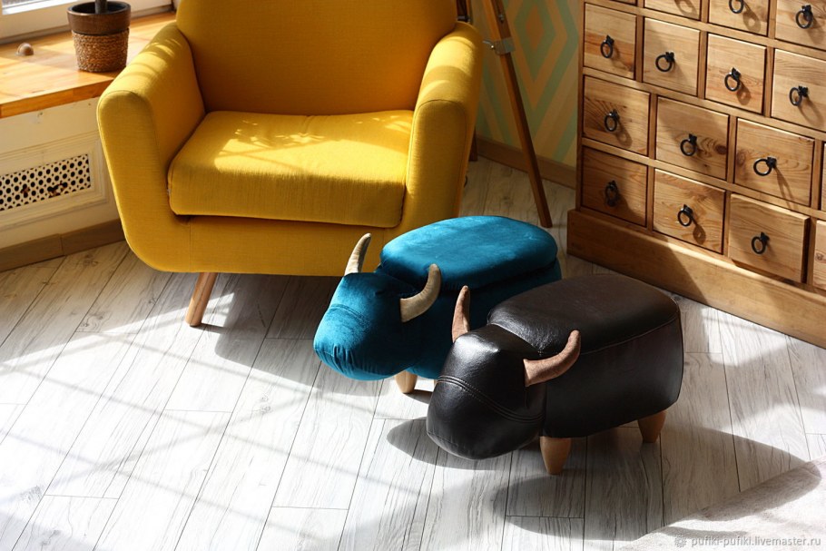 Пуф круглый