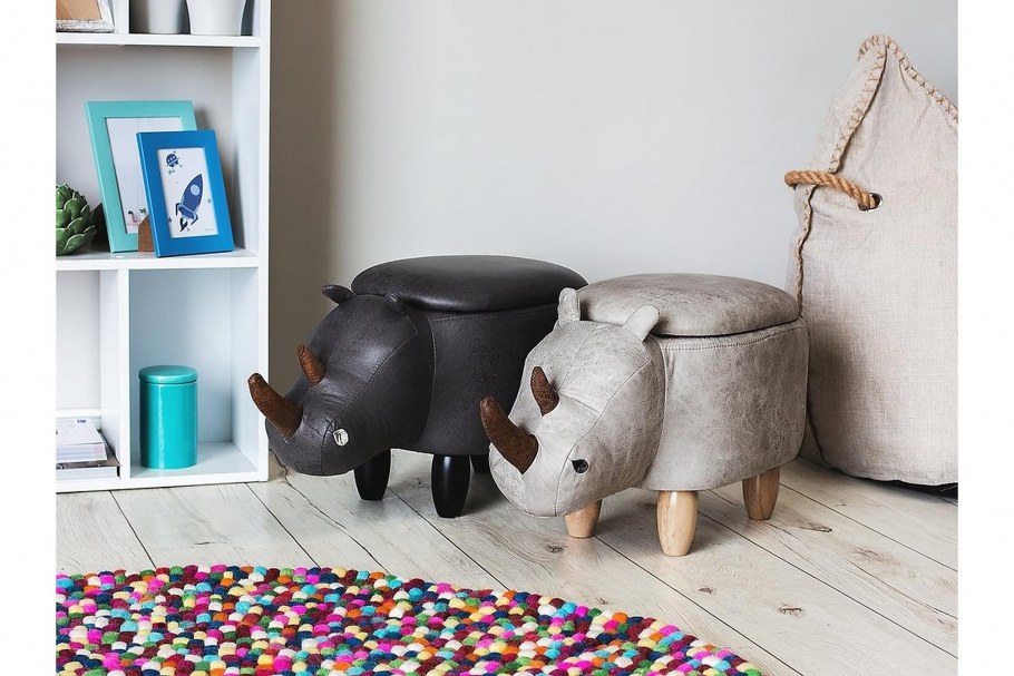 Пуфики в виде животных