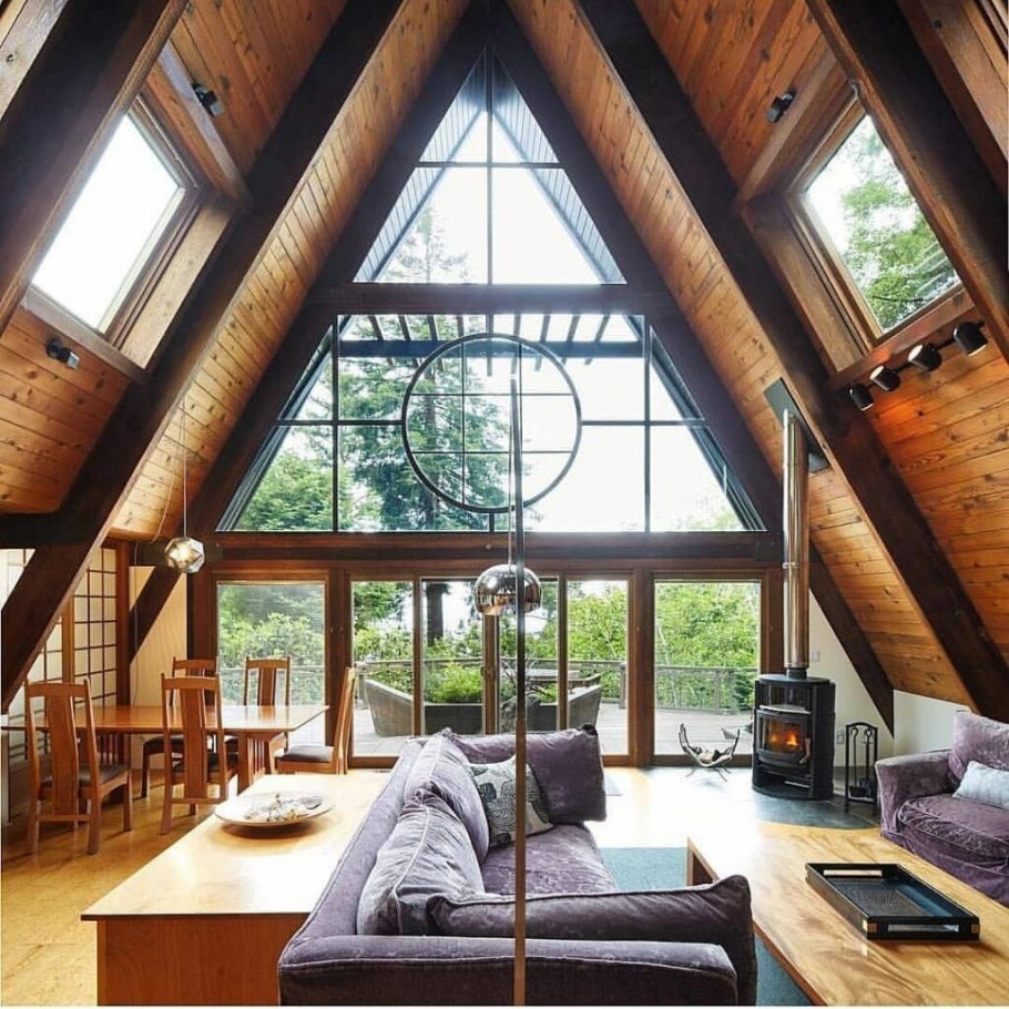 Дом шалаш a-frame