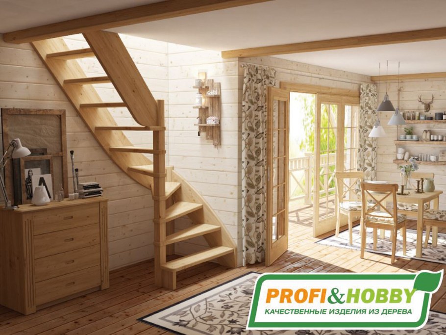Тини Хаус 2 этажа лестница