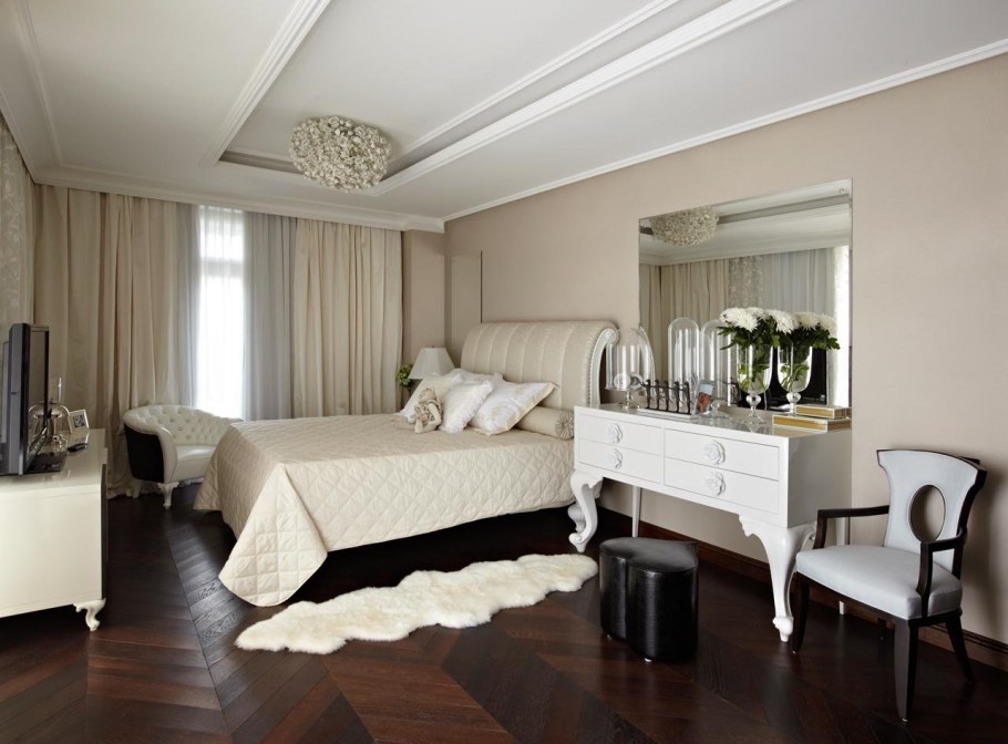 Спальня в стиле современной классики