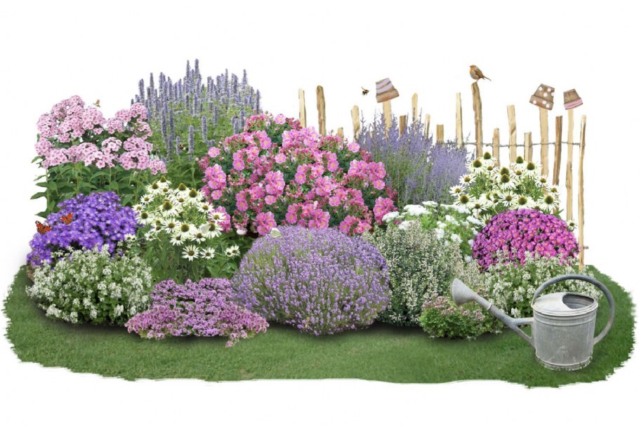 Сады Англии миксбордеры