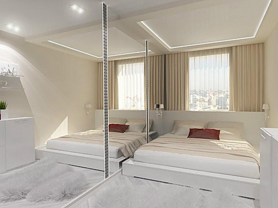 Зрительное увеличение пространства комнаты