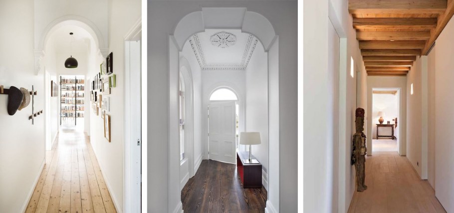 Цвета расширяющие пространство коридора