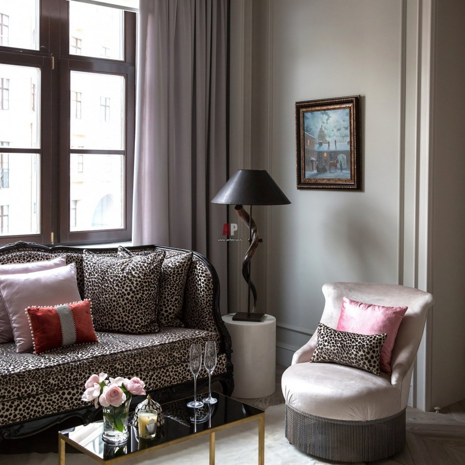 Гостиная в парижском стиле