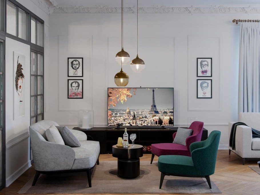 Парижские интерьеры архитектурное бюро