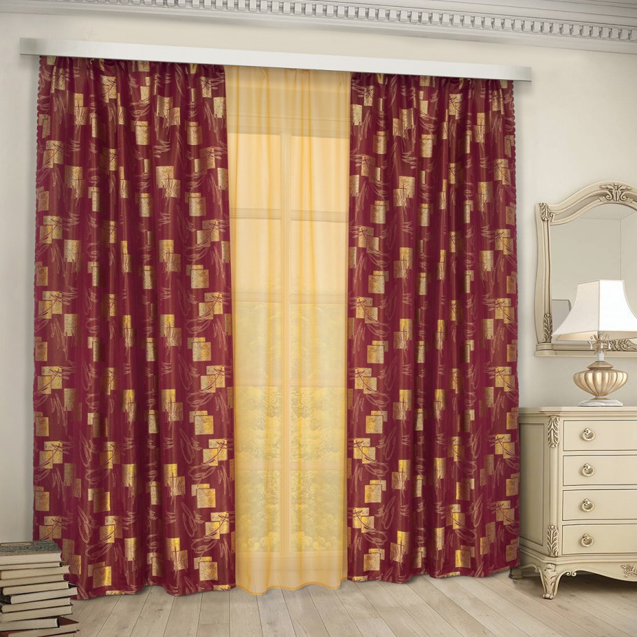 Шторы из бархата
