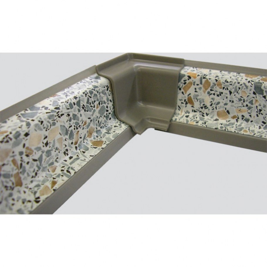 Плинтус алюминиевый Mini Ligron