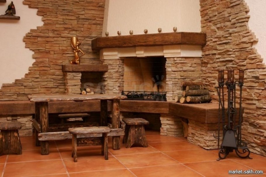 Клинкерная плитка в интерьере