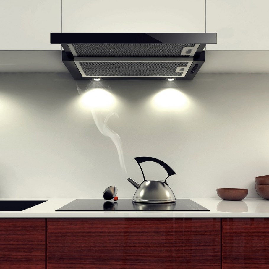 Вытяжка FALMEC Design Virgola Black 90 (600)