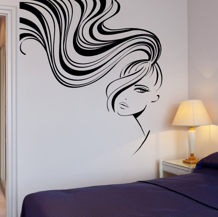 Веселые рисунки на стену