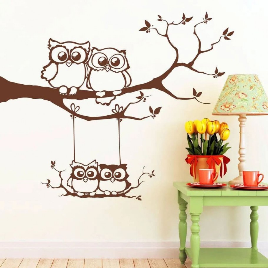 Красивые рисунки на стену