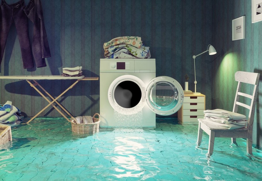 Затопленная ванная комната