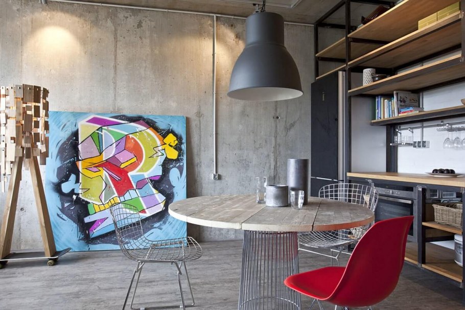 Стиль Индастриал в интерьере