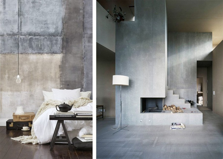 Лофт бетон (Loft beton) фактурная штукатурка