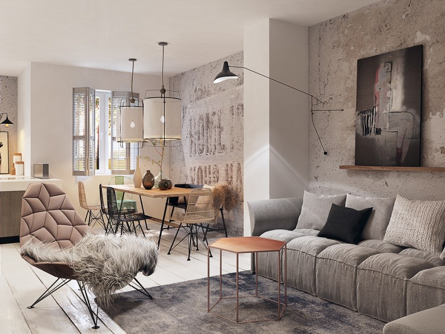 Декоративная штукатурка экостиль