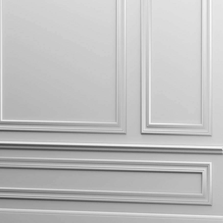 Молдинги 3d модель