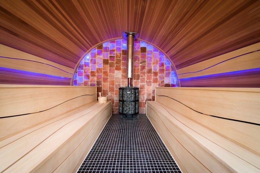 Баня бочка 5 метров 3 помещения