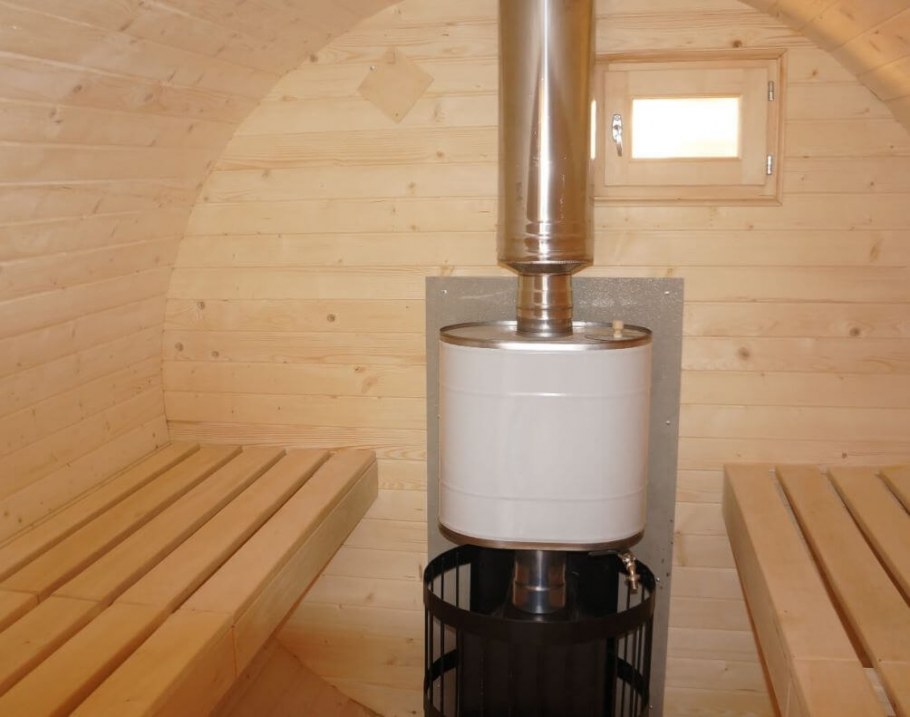 Бочка баня 3-х секционная