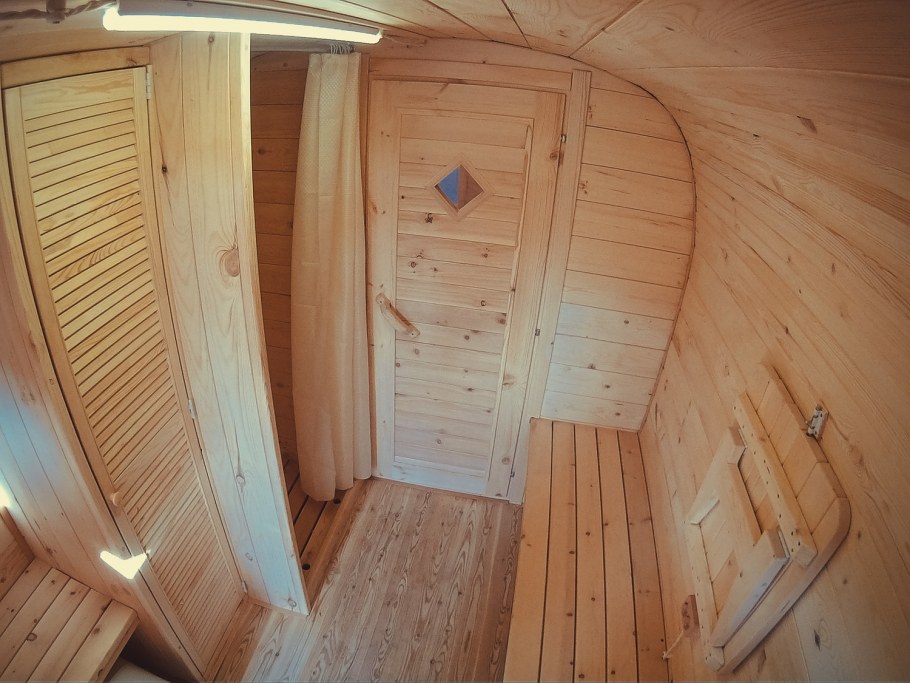 Баня бочка вертикальная