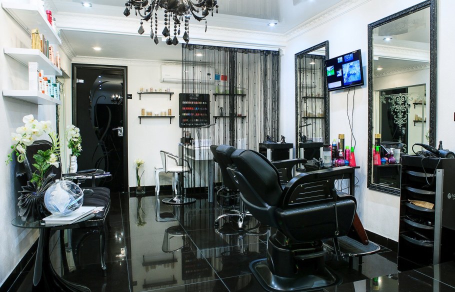 Кабинет маникюра и педикюра в стиле лофт