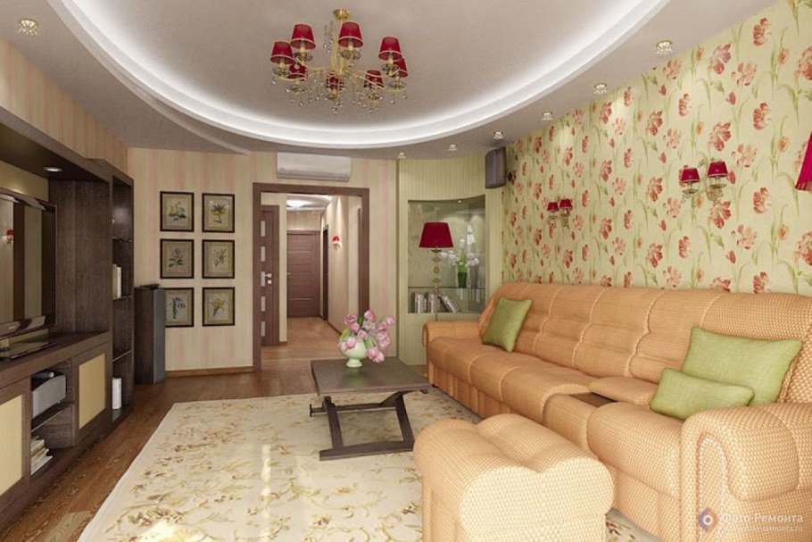 Гостиная 19кв интерьер