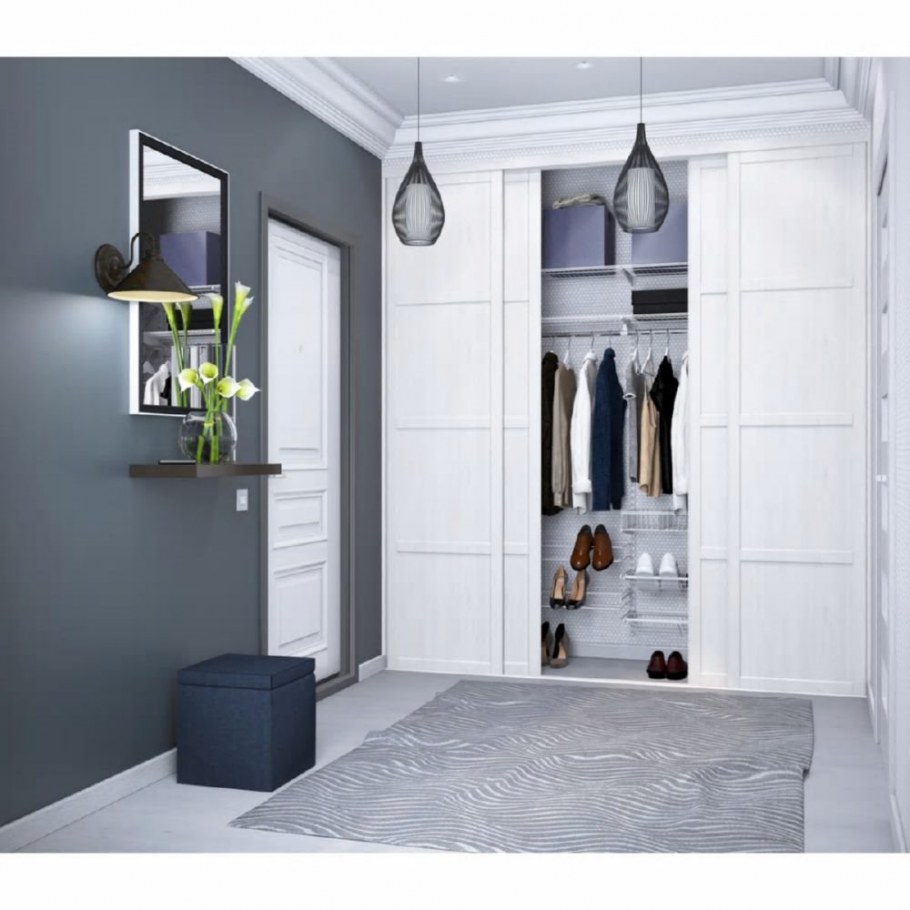 Серая прихожая