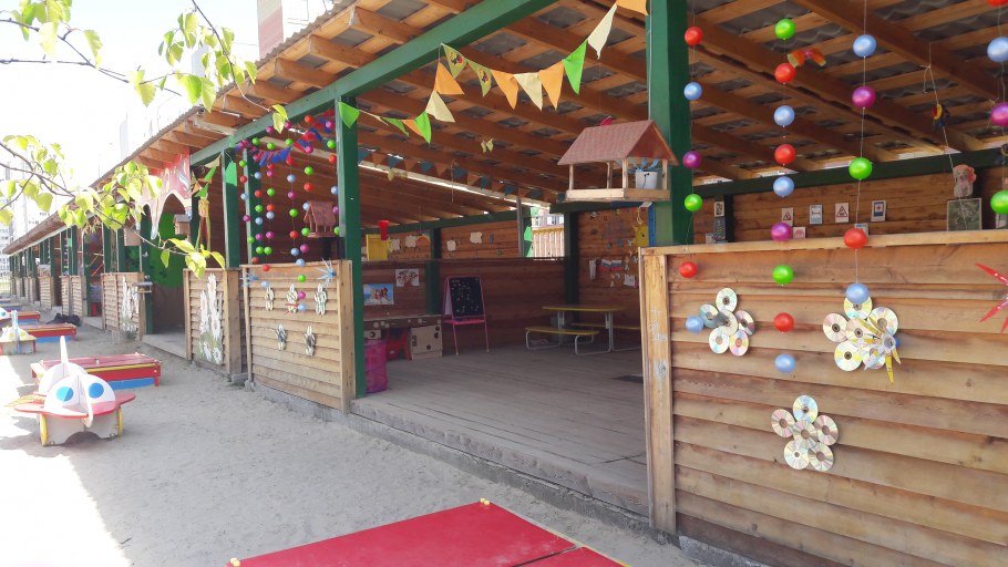 Украшение веранды