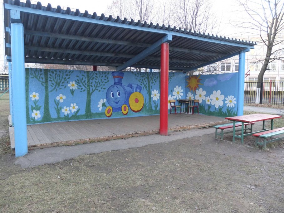 Украшение веранды