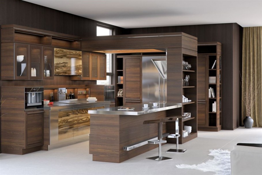 Кухни премиум класса современный стиль