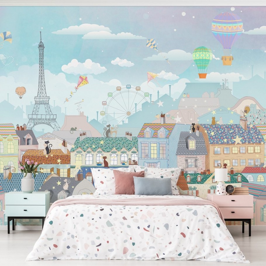 Детские фотообои на стену