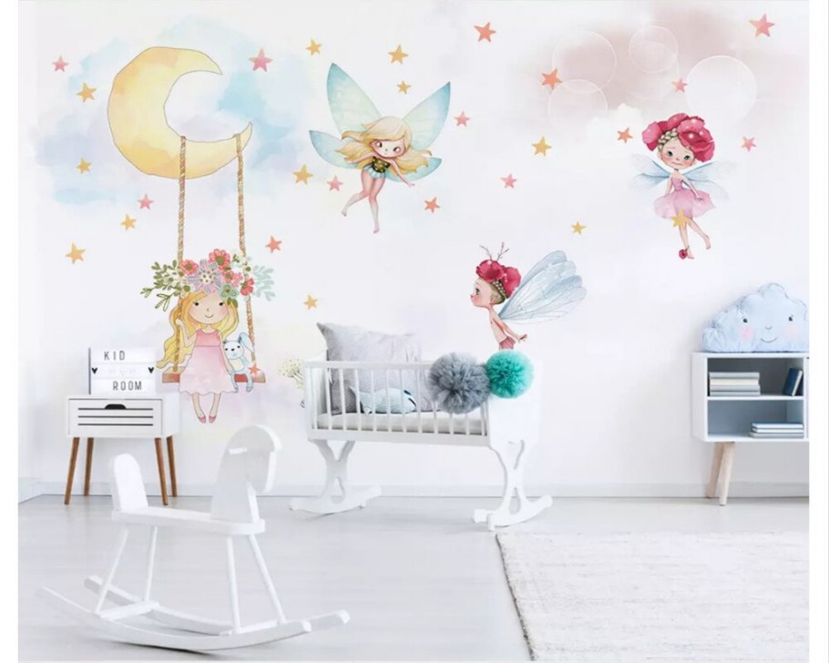 Нежные детские фотообои