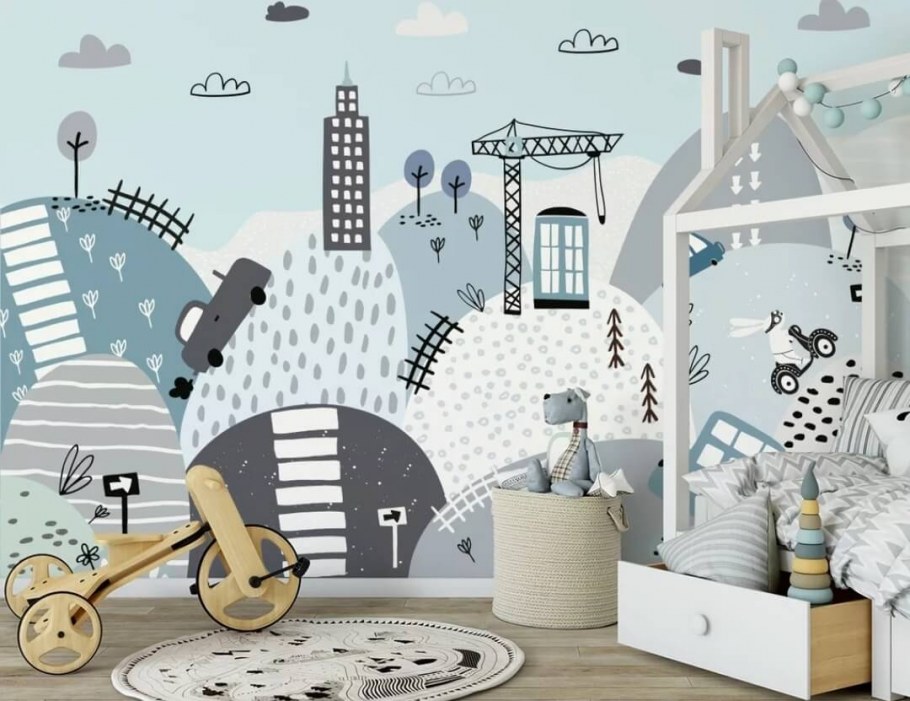 Детские обои для стен